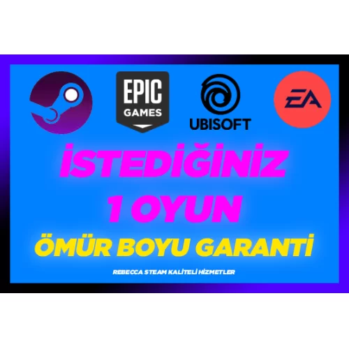  İstediğiniz 1 Oyun + Ömür Boyu Garanti